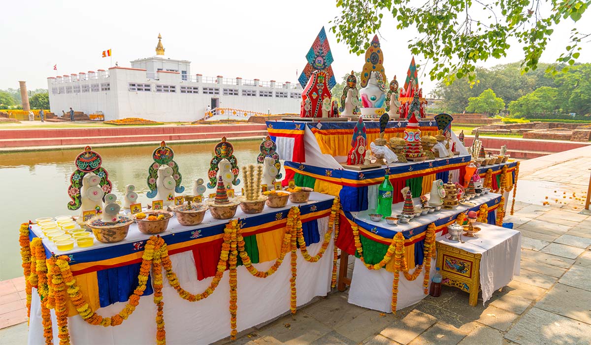 Gautam Buddha and his Lumbini