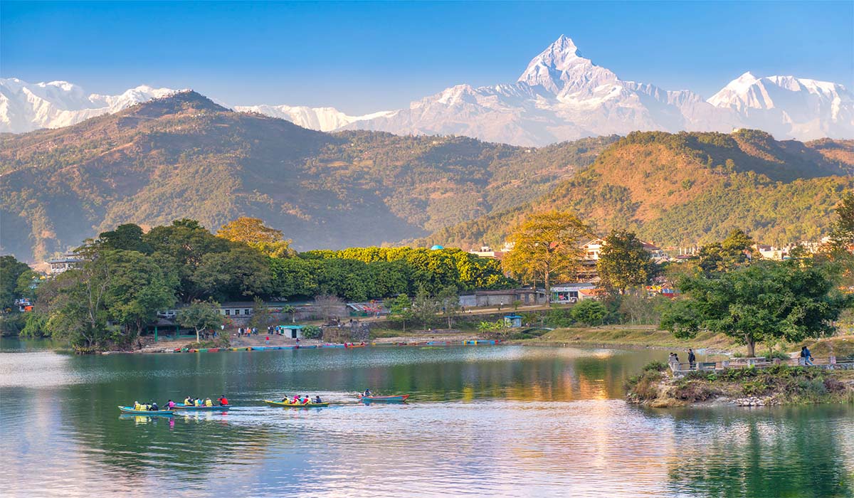 best mountain view annapurna pokhara nepal