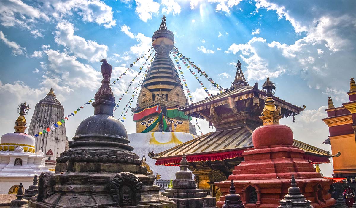 swayambhunath temple in kathmandu